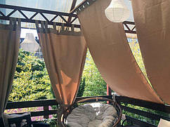 Вуличні штори з тканини Оксфорд Стрічка-липучка