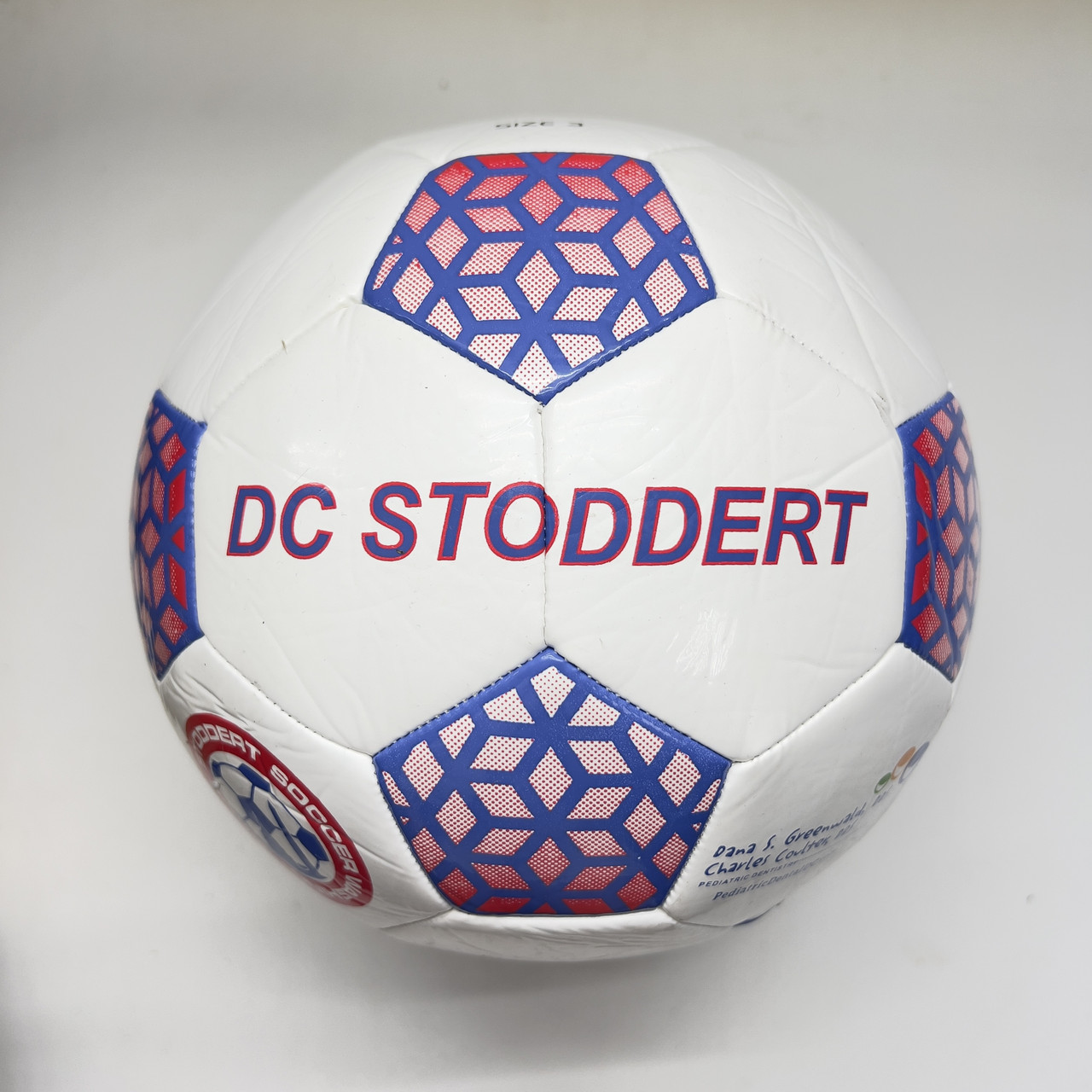 М'яч футбольний DC Stoddert (PRACTIC) (Size 3)