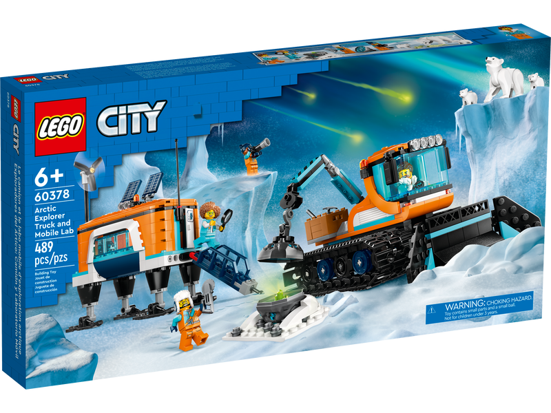 Lego City Арктичний всюдихід та мобільна лабораторія 60378, фото 1