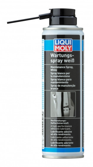 БІЛЕ МАСТИЛО ЩО ВІДШТОВХУЄ БРУД WARTUNG-SPRAY WEISS 0,25Л, фото 1