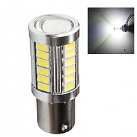 LED 1156 BA15S P21W лампа в автомобіль, 33 SMD, біла
