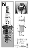 Свеча зажигания, мото STIHL, HONDA - BRISK Super NR17C (1 шт.) - (1371)