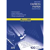 Папір копіювальний ВМ.2700 100 аркушів А4 синій