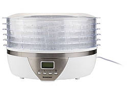 Дегідратор, сушарка для овочів та м'яса Silver Crest SDA 350 A2 (350 Вт, до 70°С, автоматична, 5 лотків)