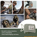 Rhino Rescue Ізраїльський кровоспинний бандаж 6 дюймів компресійний бинт гемостатичний бандаж ІПП 6", фото 10