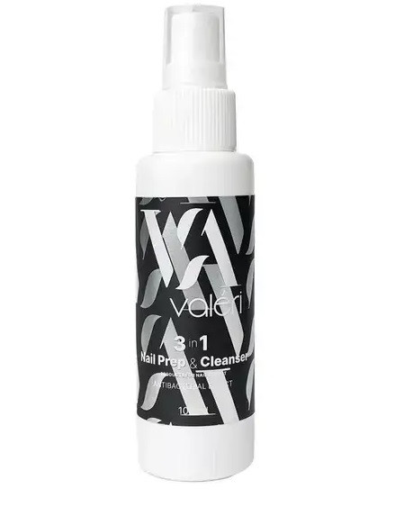 Valeri 3в1 Nail Prep & Cleanser, 100 ml spray