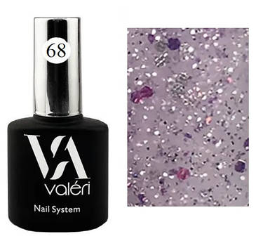 Світловідбивна база Valeri Base 68 Flash 12 ml, фото 1