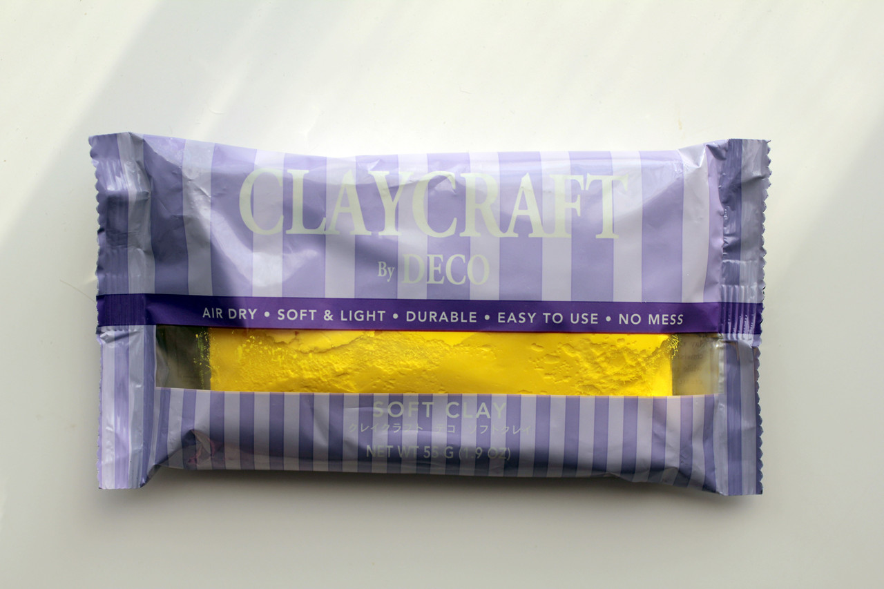 Жовта глина Deco Clay 55g, фото 1