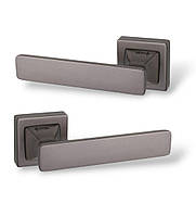 Ручки дверные для входных/межкомнатных дверей SYSTEM IDA 125 RO11 BBN черный никель