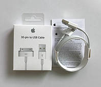 Кабель 30-pin to USB 1m Original OEM для iPhone 4 / 4S / iPad 1 / 2 / 3 / Кабель для Зарядки