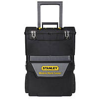 Ящик с колесами STANLEY IML Mobile Work Center 2 in 1 пластмассовый, 473 x 302 x 627 мм. 1-93-968