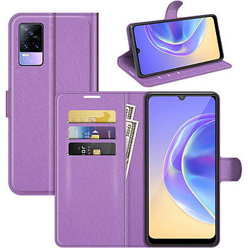 Чохол-книжка Litchie Wallet для Vivo V21E / Y73 2021 Violet