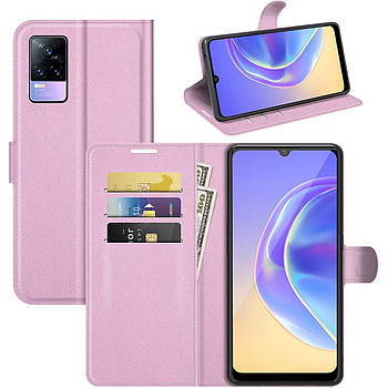 Чохол-книжка Litchie Wallet для Vivo V21E / Y73 2021 Light Pink