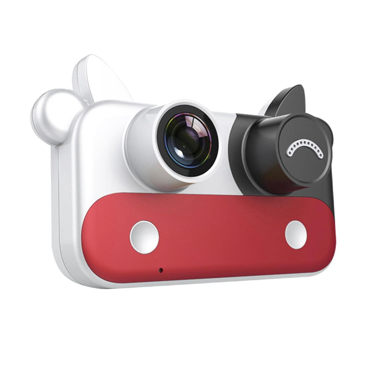 Дитячий цифровий фотоапарат Funny Cow зі штативом, колір червоний
