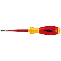 Отвертка диэлектрическая WIHA W35394 Soft Finish Slim Fix PH2 х 100