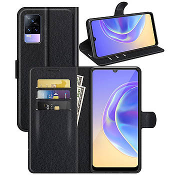 Чохол-книжка Litchie Wallet для Vivo V21E / Y73 2021 Black