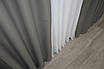 Комплект штор (2шт. 1,5х2,9м.) блекаут, колекція "Midnight". Колір сірий. Код 1228ш 33-0064, фото 7