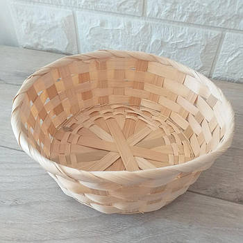 Кошик плетений 17.5*6 см (KG-9448)