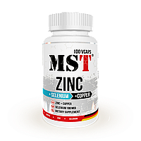 MST® Zinc+Selen+Copper | Цинк+Селен+Медь | 100 капсул