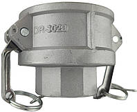 Адаптер CAM-LOCK-AL DR3020 розетка 3" (D300 / камлок 75) - внутрішня різьба 2" (50)