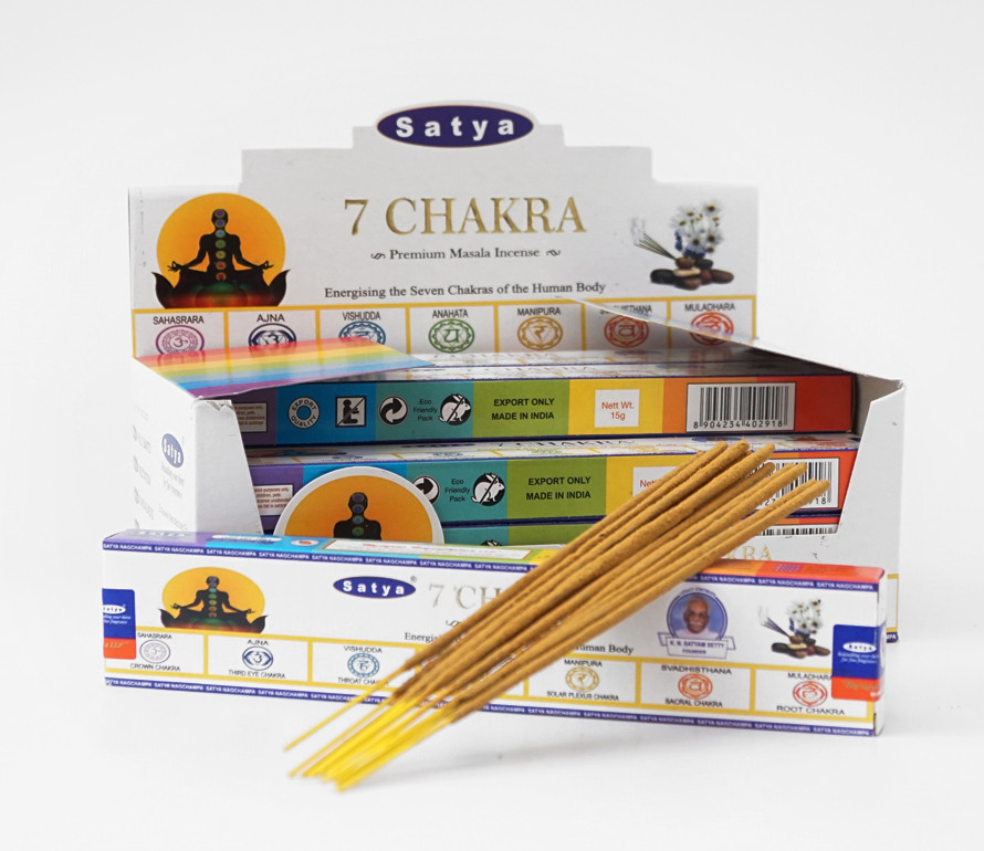 Satya Premium 7 Chakra 15 Грамм — в Категории "Благовония" на Bigl.ua ...