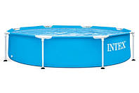 Каркасний басейн Intex 28205, 244 x 51 см, Metal Frame Pool