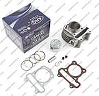 139QMB Поршнева в зборі (Ø47 p-13) 4T GY6 80cm3 + сальники клапанів фірма AHG Якісний Китай