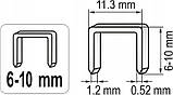 Степлер Будівельний Молотковий Для Скоб тип (А) 6-10 мм (71080), фото 6
