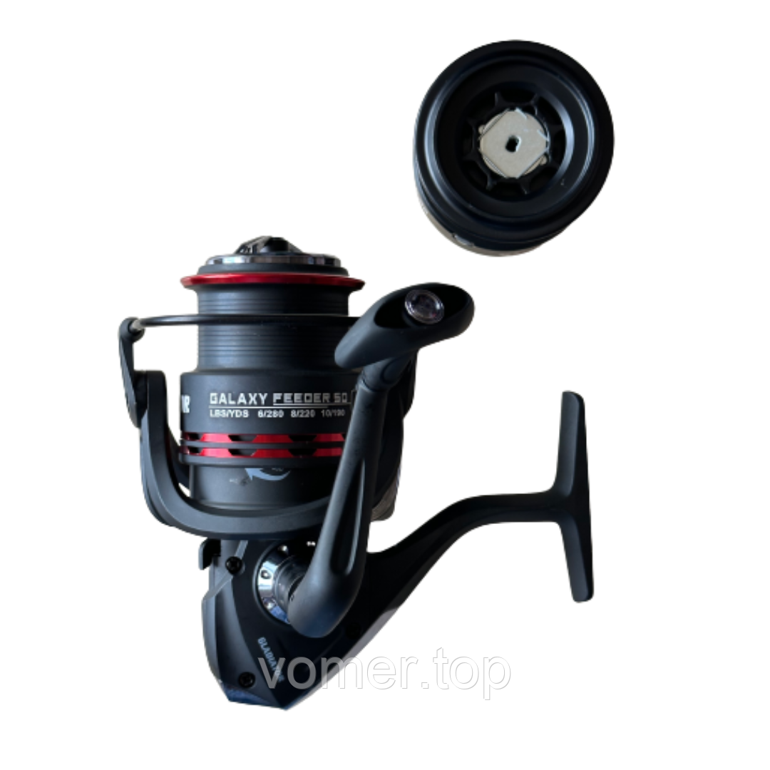 Котушка GLADIATOR 5+1 "GALAXY FEEDER"5000 Металева шпуля + пластмасова