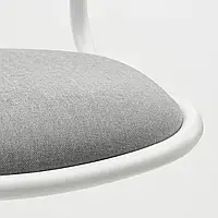 ІКЕА ORFJALL Дитяче офісне крісло білий/Віссле світло-сірий, 10501884