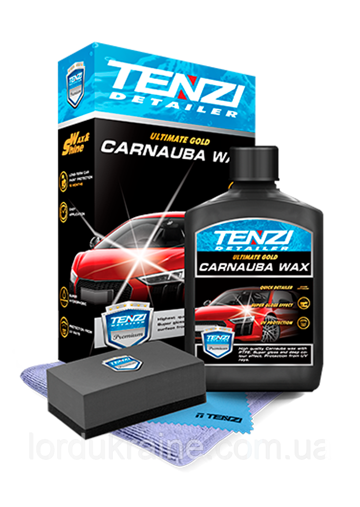 Віск карнаубський для автомобіля Tenzi Carnauba Wax 0,3 л.