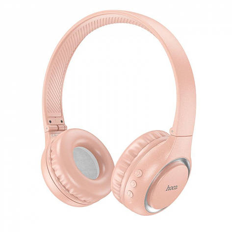 Навушники безпровідні великі Hoco W41 Charm Bluetooth Pink, фото 1