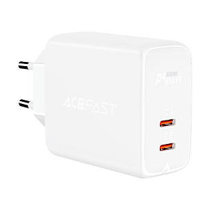 Зарядний пристрій (зарядка) для телефону ACEFAST A9 2 х Type-C 40 W Білий (AFA9W), фото 1