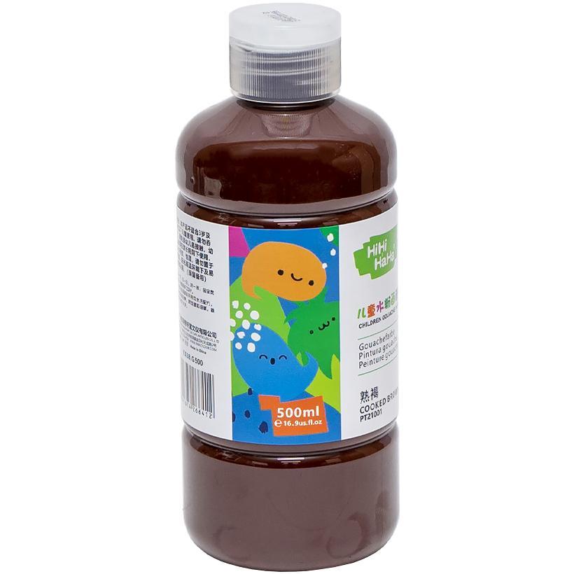 Гуашева темперна фарба коричневого кольору Gouache 500мл 21001 Cooked Brown Фарби для малювання