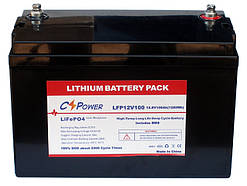 LiFePO4 акумулятор LFP12-100 CSPower (12.8В, 100 А*год, 1280 Вт)