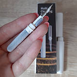 Багатофункціональна щітка для електроніки 3в1 універсальна щітка для чищення навушників клавіатури та ґаджетів, фото 9