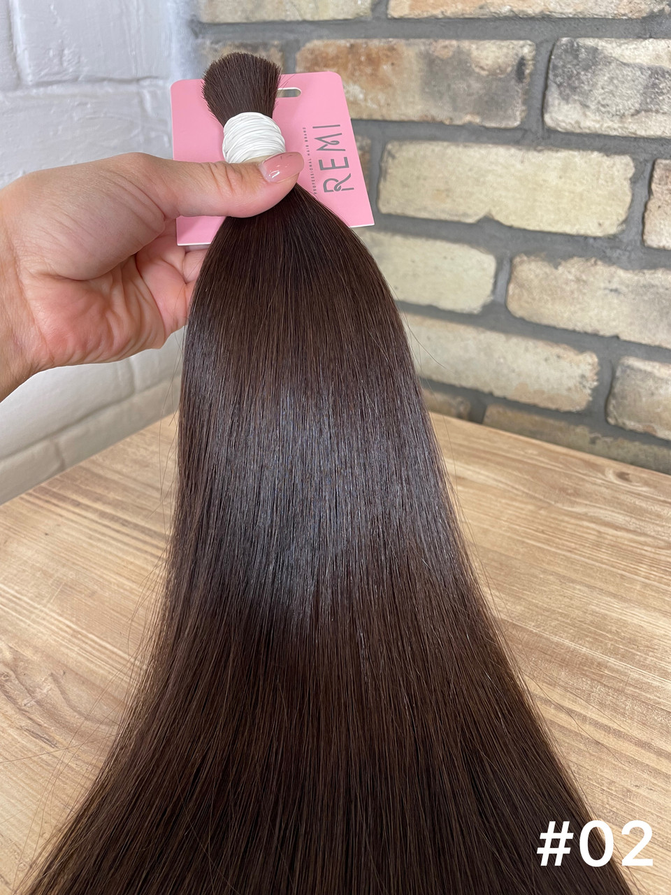 Слов'яне волосся в зрізі 80 см. Колір #02, фото 1