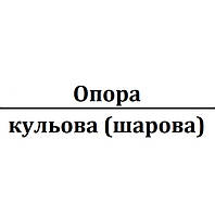 Опора кульова (шарова)