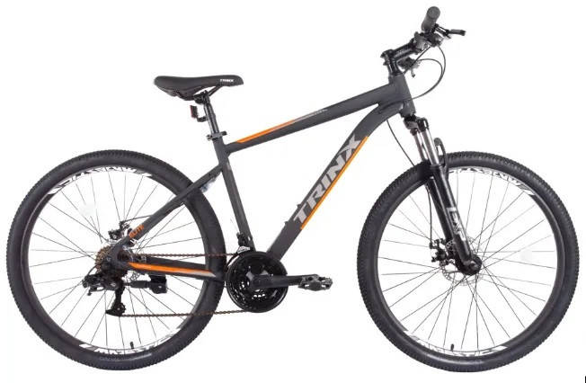 Велосипед 27.5" Trinx M100 Elite рама 20" 2022 чорний матовий, фото 1