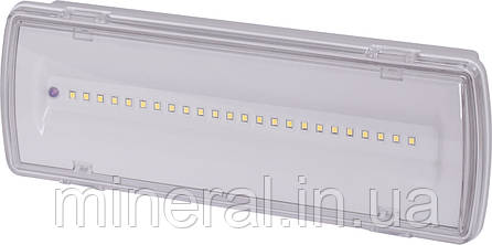 Світильник аварійний e.emerg.507L-24.led.Li.3h.IP65, не постійний, 3 години, фото 1