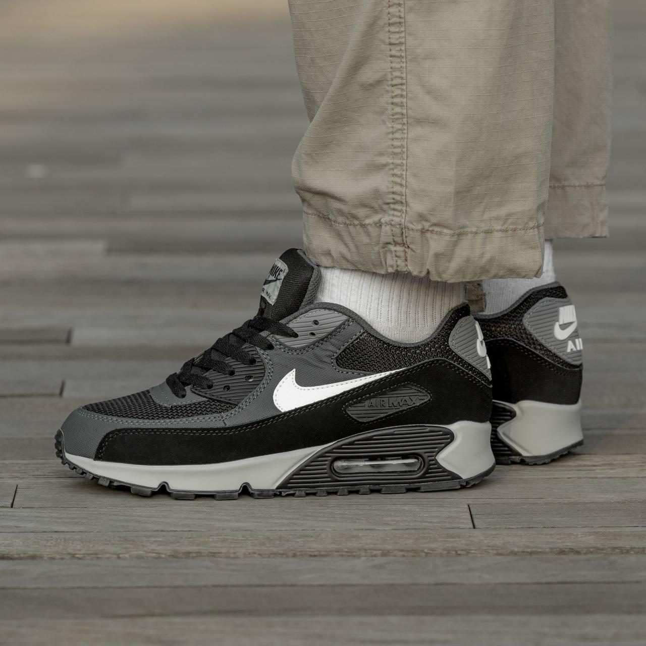 Nike air max 90 black wolf grey best sale anthracite