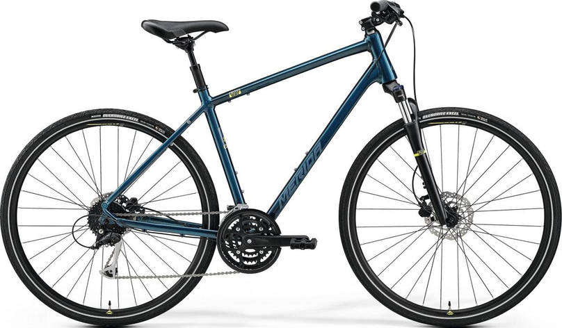 Велосипед MERIDA CROSSWAY 100,L (55),TEAL-BLUE(SILVER/LIME), фото 1