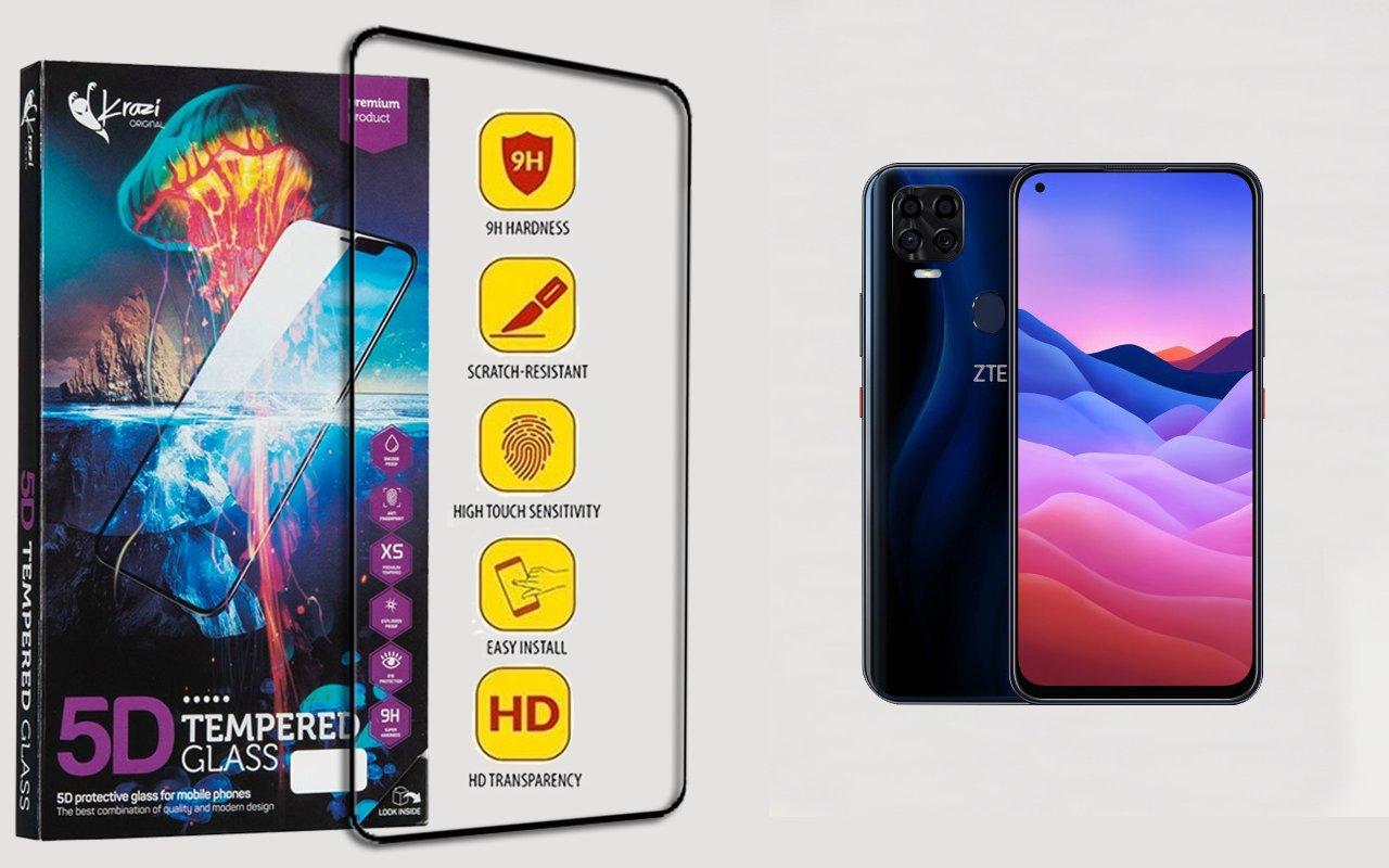Защитное стекло Krazi 5D для ZTE Blade 20 Smart, цена: 499