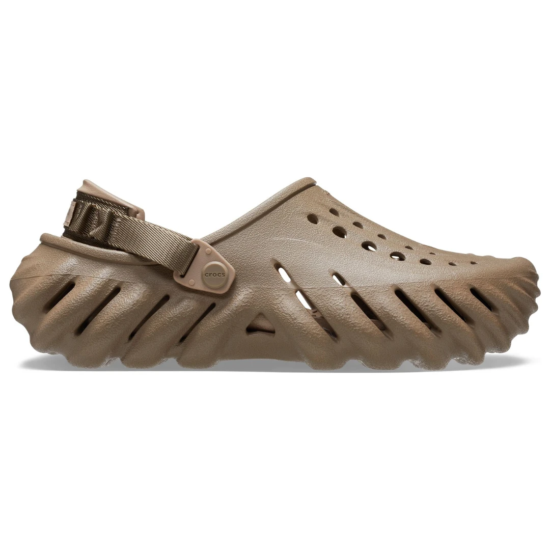 Жіночі Сабо Crocs Echo Clog 37 р 23.2-24 см Хакі 207937-M5/W7 Khaki, фото 1