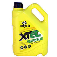 Моторное масло Bardahl Xtec 5W-40 5 л, синтетическое масло для автомобилей