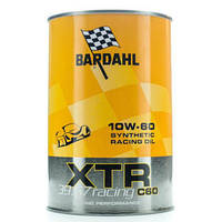 Моторное масло синтетика Bardahl Xtr C60 Racing 10W-60 metal 1 л, масло для двигателей