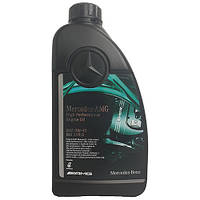 Моторное синтетическое масло Mercedes MB 229.5 Engine Oil AMG 0W-40 1 л, автомобильное масло синтетика