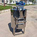 ПВК пароводяний котел PlusTerm 100 літрів, утеплений з двома люками та електромішалкою, фото 4