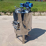 ПВК пароводяний котел PlusTerm 100 літрів, утеплений з двома люками та електромішалкою, фото 7