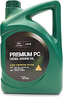 Моторное минеральное масло Mobis Premium PC Diesel 10W-30 6 л, автомобильное масло минеральное